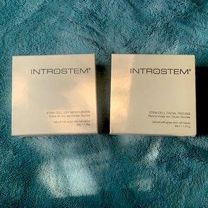 Introstem moisturizer and peeling products